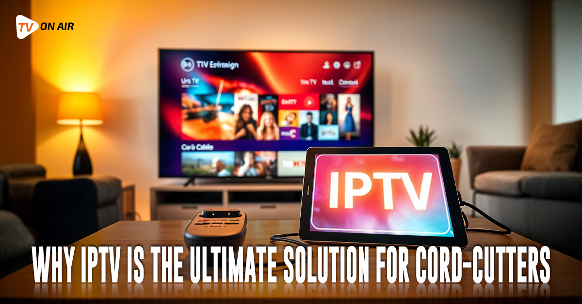 Why IPTV Is the Ultimate Solution for Cord-Cutters